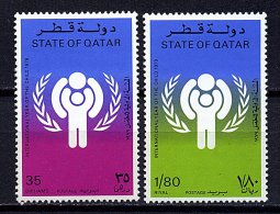 Qatar ** N° 402/403 - Année De L'enfant - Qatar