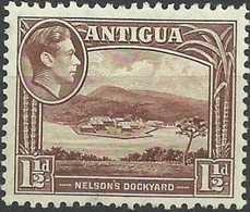 ANTIGUA..1938..Michel # 80a...MLH. - 1858-1960 Colonia Británica