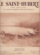 REVUE Sur La CHASSE / LE SAINT HUBERT N°6 - JUIN 1935 - Chasse/Pêche