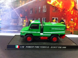 COLLEZIONE CARRI DEI POMPIERI - VIGILI DEL FUOCO DEL PRADO - ITALIA - FOREST FIRE VEHICLE SCALA 1/50 - Other & Unclassified