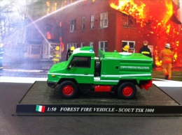 COLLEZIONE CARRI DEI POMPIERI - VIGILI DEL FUOCO DEL PRADO - ITALIA - FOREST FIRE VEHICLE SCALA 1/50 - Autres & Non Classés