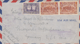 STAMPS ON COVER, NICE FRANKING, 1948, HONDURAS - Honduras