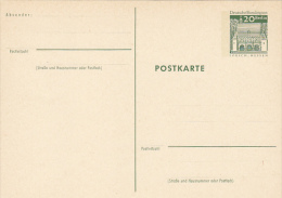 CASTLE, PC STATIONERY, ENTIER POSTAL, UNUSED, GERMANY - Postales - Nuevos