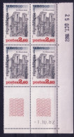COIN DATE - SERVICE N°72 - PATRIMOINE UNESCO LE 1-10-1982. - Dienstzegels