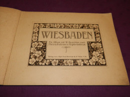 Wiesbaden - Album Avec 14 Vues Par Photos De La Nature Dans La Gravure De Cuivre - Album Mit 14 Ansichten Nach.... - Photography