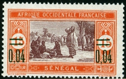 SENEGAL, COLONIA FRANCESE, FRENCH COLONY, 1922, FRANCOBOLLO NUOVO (MNG), Mi 89, Scott 129, YT 93 - Nuevos