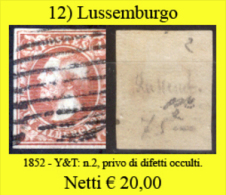 Lussemburgo-012 - 1852 Guglielmo III