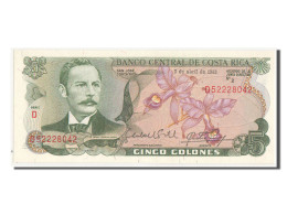 Billet, Costa Rica, 5 Colones, 1983, SPL - Costa Rica