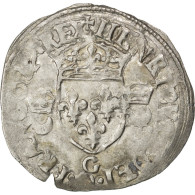 Monnaie, France, Douzain, 1551, Poitiers, TTB, Billon, Sombart:4380 - 1547-1559 Hendrik II