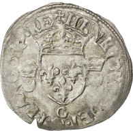 Monnaie, France, Douzain, 1551, Poitiers, TTB, Billon, Sombart:4380 - 1547-1559 Henry II