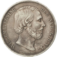 Monnaie, Pays-Bas, William III, 2-1/2 Gulden, 1867, TTB+, Argent, KM:82 - 1849-1890 : Willem III