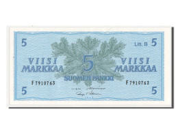 Billet, Finlande, 5 Markkaa, 1963, SPL - Finland