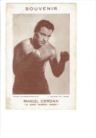 Sport BOXE - BOXEUR - Marcel CERDAN - - Boxsport