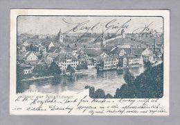 SH Schaffhausen 1912-VIII-22 Ambulant (Gruss Aus) - Andere & Zonder Classificatie