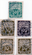 B - 1920 Cecoslovacchia - Timbres-taxe