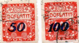 B - 1924 Cecoslovacchia - Timbres-taxe