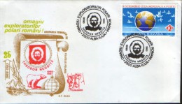 Romania,Occasionally Cover 1993 -Polars Explorer, Homage Polar Explorers Romans,Theodor Negoita - Explorateurs & Célébrités Polaires