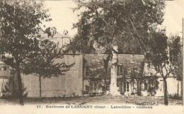 Cpa Lassigny Laberliere Chateau - Lassigny