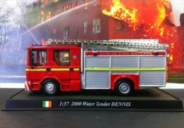 COLLEZIONE CARRI DEI POMPIERI - VIGILI DEL FUOCO DEL PRADO - IRLANDA 2000 WATER TENDER DENNIS  SCALA 1:57 - Altri & Non Classificati