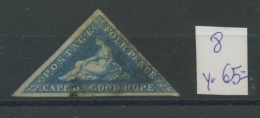 CAPE OF GOOD HOPE  8 Ø    Cote 65 E - Cap De Bonne Espérance (1853-1904)