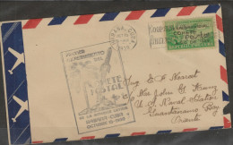 O) 1939 CARIBE, ROCKET FIRST EXPERIMENT, COVER TO GUANTANAMO, XF - Poste Aérienne