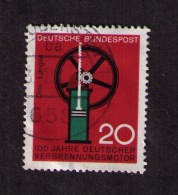 Timbre Oblitéré Allemagne,100 Jahre Deutscher Verbrennungsmotor, Otto Langen, 20, 1964 - Sonstige & Ohne Zuordnung