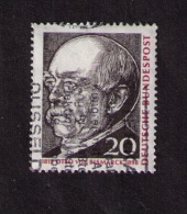 Timbre Oblitéré Allemagne, Otto Von Bismarck (1815-1898), 20, 1965 - Other & Unclassified