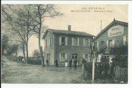 CPA  RISCLE, Hôtel Dumartin, Avenue De La Gare  10184 - Riscle