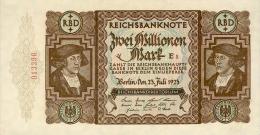 Deutschland, Germany - 2 Mio. Mark, Reichsbanknote, Ro. 89 A ,  ( Serie E/S ) XF+ ( II+ ), 1923 ! - 2 Miljoen Mark