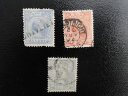 Queen Wilhelmina 1891 - Used Stamps