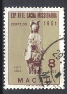 W723 - MACAO 1953,  Yvert N. 360  Usato . - Usados