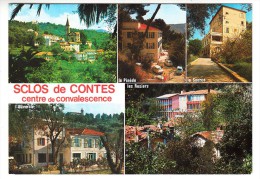 06 - Sclos De Contes - Centre De Convalescence - Editeur: Photoguy N° DH241 - Contes