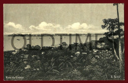 SAO TOME - VISTA DA CIDADE - 1920 PC - Sao Tomé E Principe