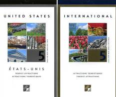 Delcampe - CANADA   2001  Carnets Sites Touristiques  Tarif USA Et Tari International  Scott: 1903-4  BK 243-4b - Carnets Complets