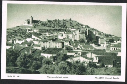 ARACENA - Huelva - Vista Parcial Del Pueblo - España (2 Scans) Spain - Huelva