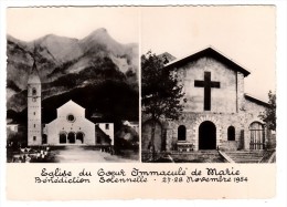 06 - Roquebillière - Eglise Du Coeur Immaculé De Marie - Bénédiction Solennelle Novembre 1954 - Editeur: Charles - Roquebilliere