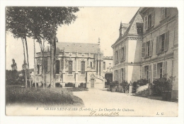 Cp, 91, Chalo-Saint-Mard, La Chapelle Du Château, Voyagée - Sonstige & Ohne Zuordnung