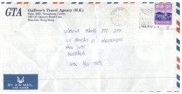 (PF 950) Hong Kong To Australia Commercial Letter - Lettres & Documents