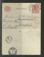 TOP!! SCHWEDEN * GANZSACHE KORTBREV * 1917 **!! - Enteros Postales