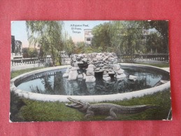 Texas> El Paso     Alligator Pool  1914 Cancel     Ref-1337 - El Paso