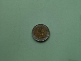 1998 - 20 Shillings / KM 32 ( For Grade, Please See Photo ) !! - Kenya