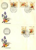 HUNGARY - 1989.FDC - Flower Arrangements Cpl. Set MNH! - FDC