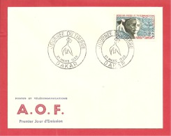 N°Y&T 63   PREMIER  JOUR  BAMAKO  1957 - Covers & Documents