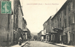 Gard : La Grand Combe, Rue De La Republique - La Grand-Combe