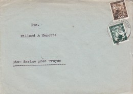 Y&T N° 259 Et 284 Sur Lettre - FRANCO DE PORT - Lettres & Documents