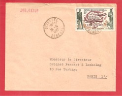 N°Y&T   PA 36 DIOURBEL   Vers FRANCE   Le   16   JUIN1952 - Covers & Documents