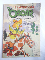 LES AVENTURES D'OSCAR 5 - LE PETIT CANARD AU FAR-WEST -  MAT 2ème édition 1956 - Bibi Fricotin