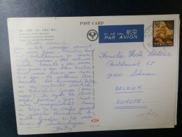 41/708   CP  POUR LA BELG. - Briefe U. Dokumente