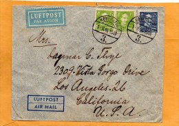 Denmark 1946 Cover Mailed To USA - Storia Postale