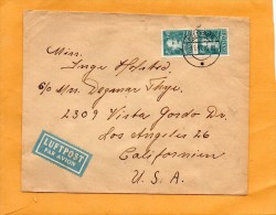 Denmark 1947 Cover Mailed To USA - Lettres & Documents